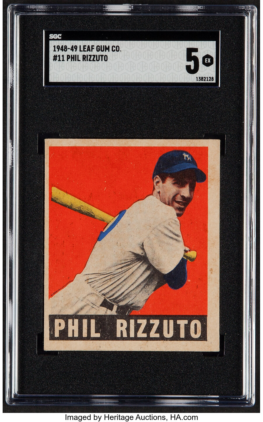 1948 Leaf Phil Rizzuto #11 SGC EX 5