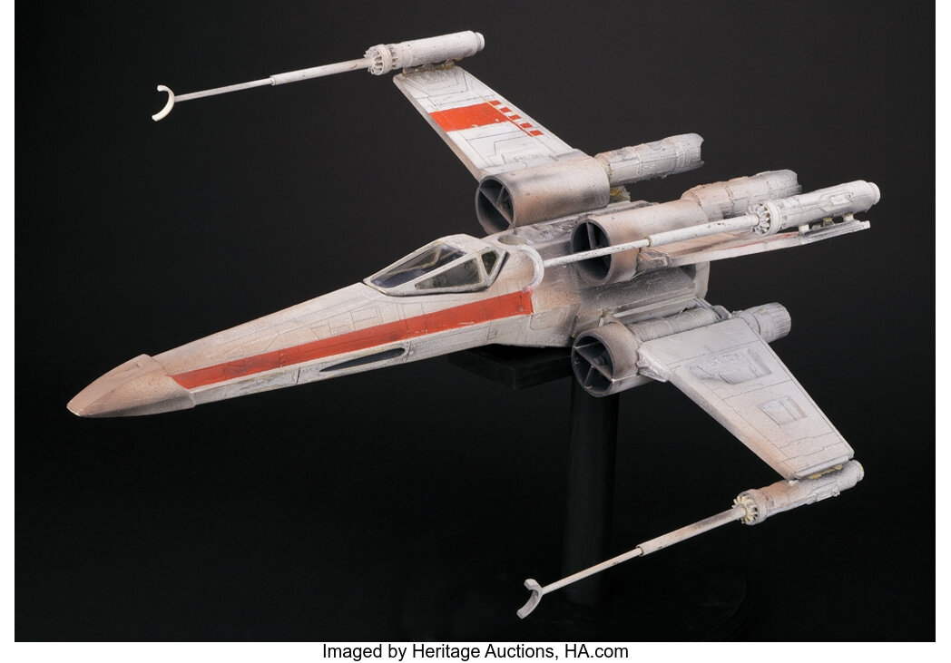 ICONS Star Wars X-Wing Fighter ARTIST PROOF Plaque COA ORIGINAL Prop Replica 