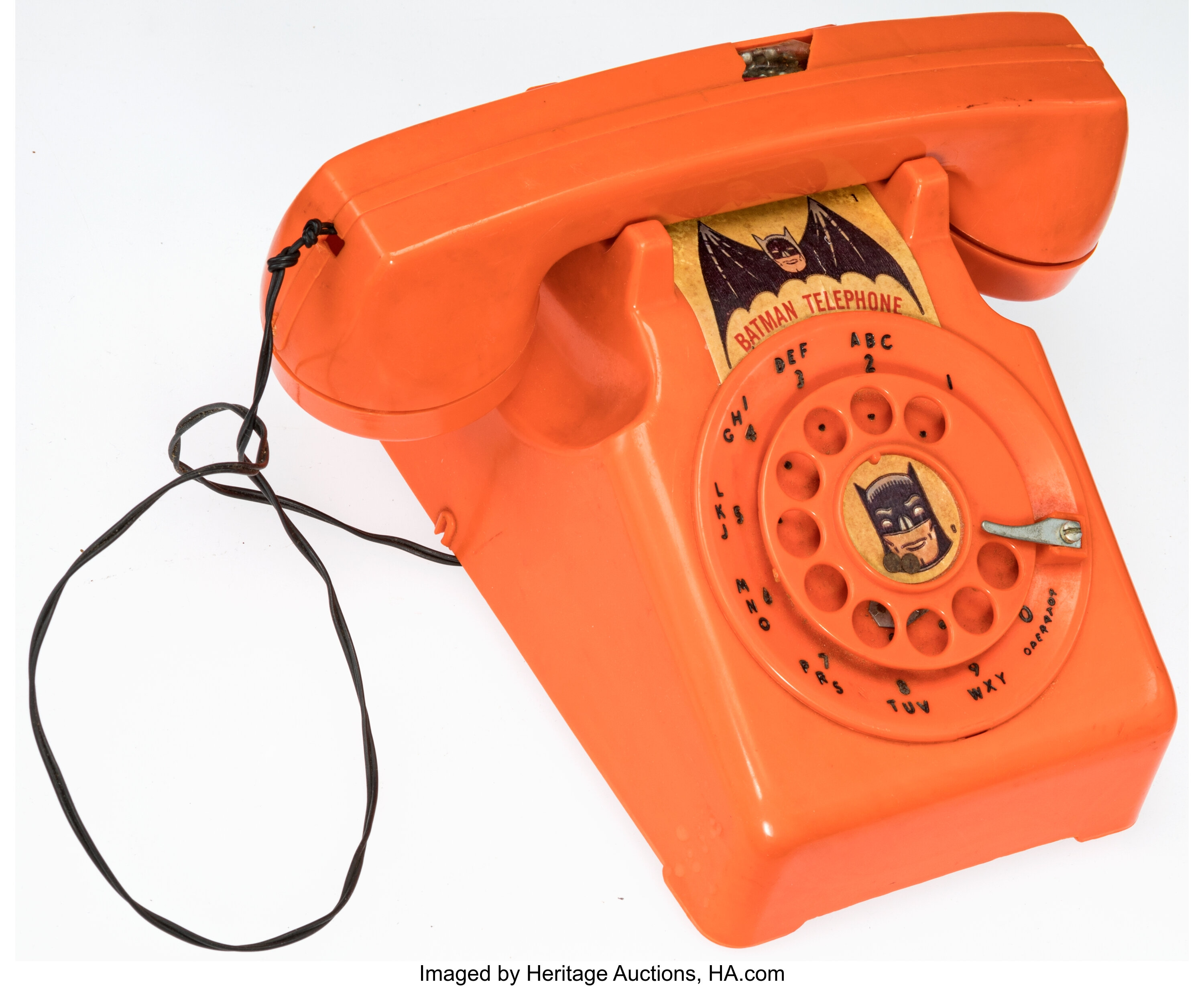 Vintage 1966 Remco Batman Telephone (DC/Remco, 1966).... | Lot #13971 |  Heritage Auctions