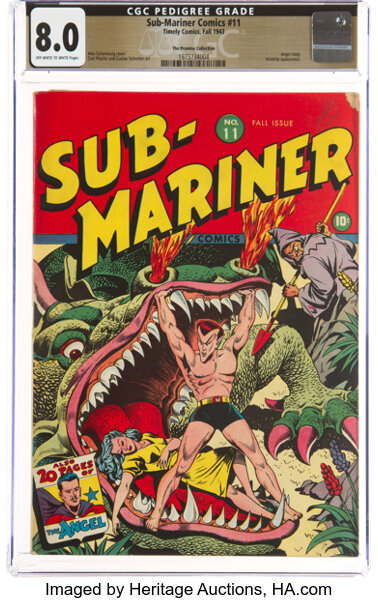 Golden Age (1938-1955):Superhero, Sub-Mariner Comics #11 The Promise Collection Pedigree (Ti...