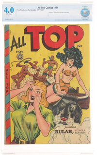All Top Comics #14 (Fox Features Syndicate, 1948) CBCS VG 4.0 Off-white pages