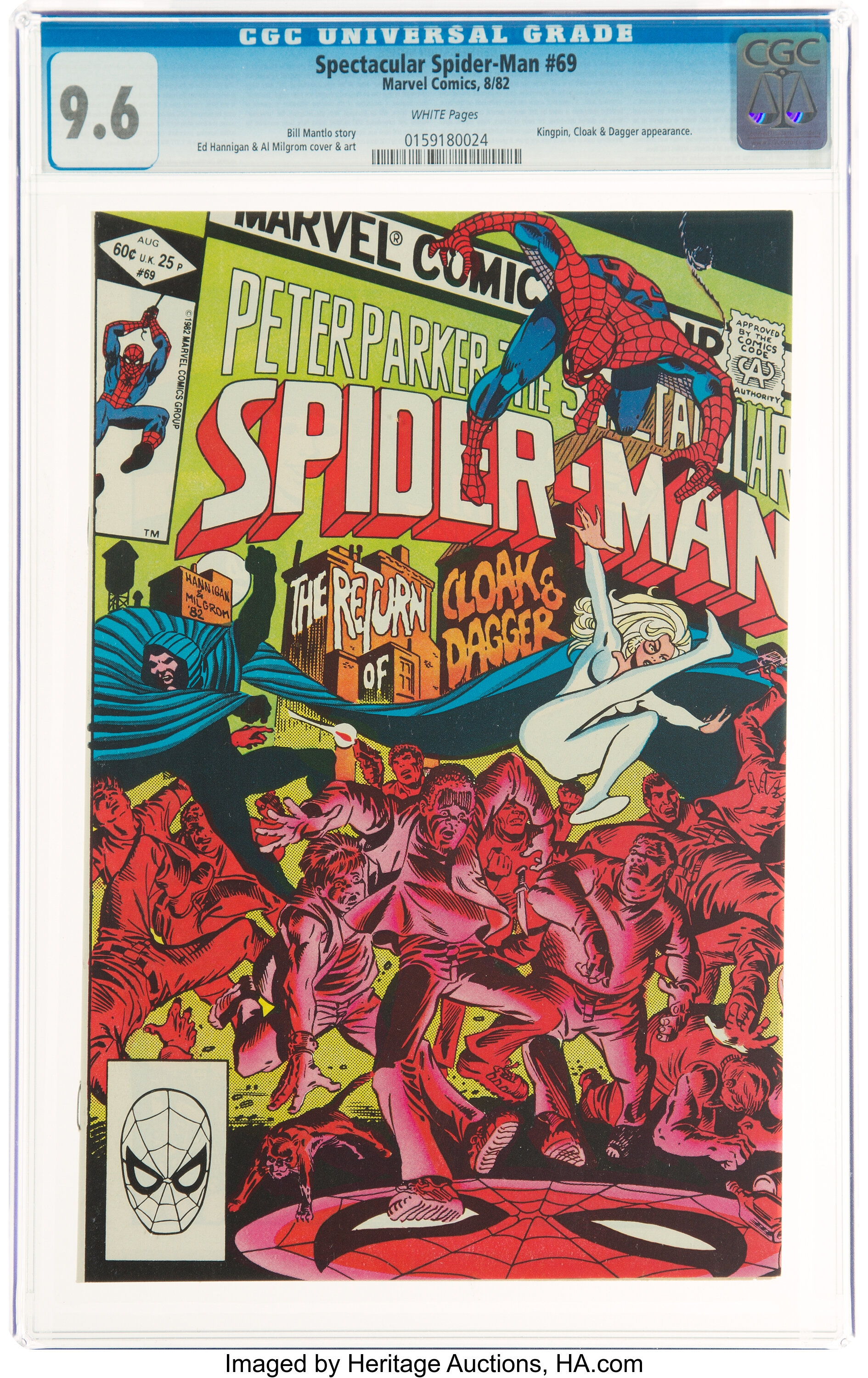 The Spectacular Spider-Man #69 Aug 1982, Marvel for sale online 