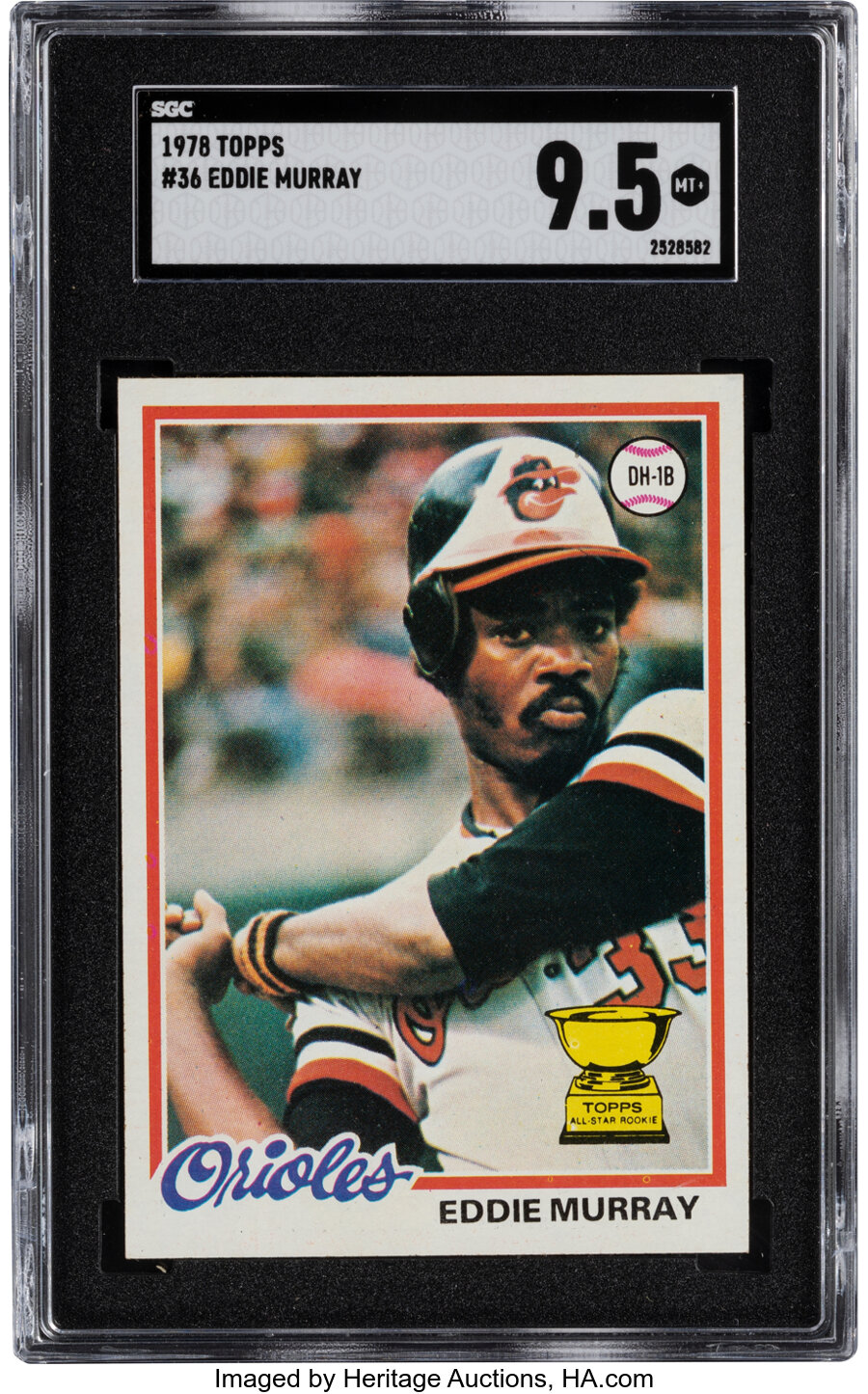 1978 Topps Eddie Murray #36 SGC Mint+ 9.5