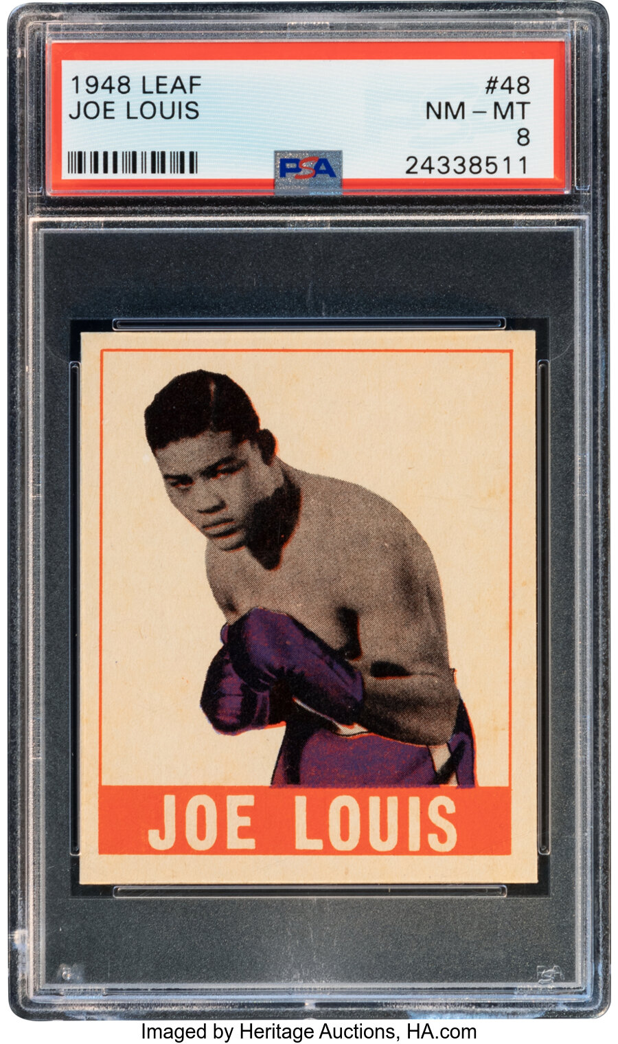 1948 Leaf Joe Louis #48 PSA NM-MT 8