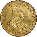 Mexico, Mexico: Charles III gold 2 Escudos 1761 Mo-MM AU Details (Plugged,
Repaired) NGC,...