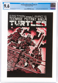 Teenage Mutant Ninja Turtles #1 (Mirage Studios, 1984) CGC NM+ 9.6 White pages