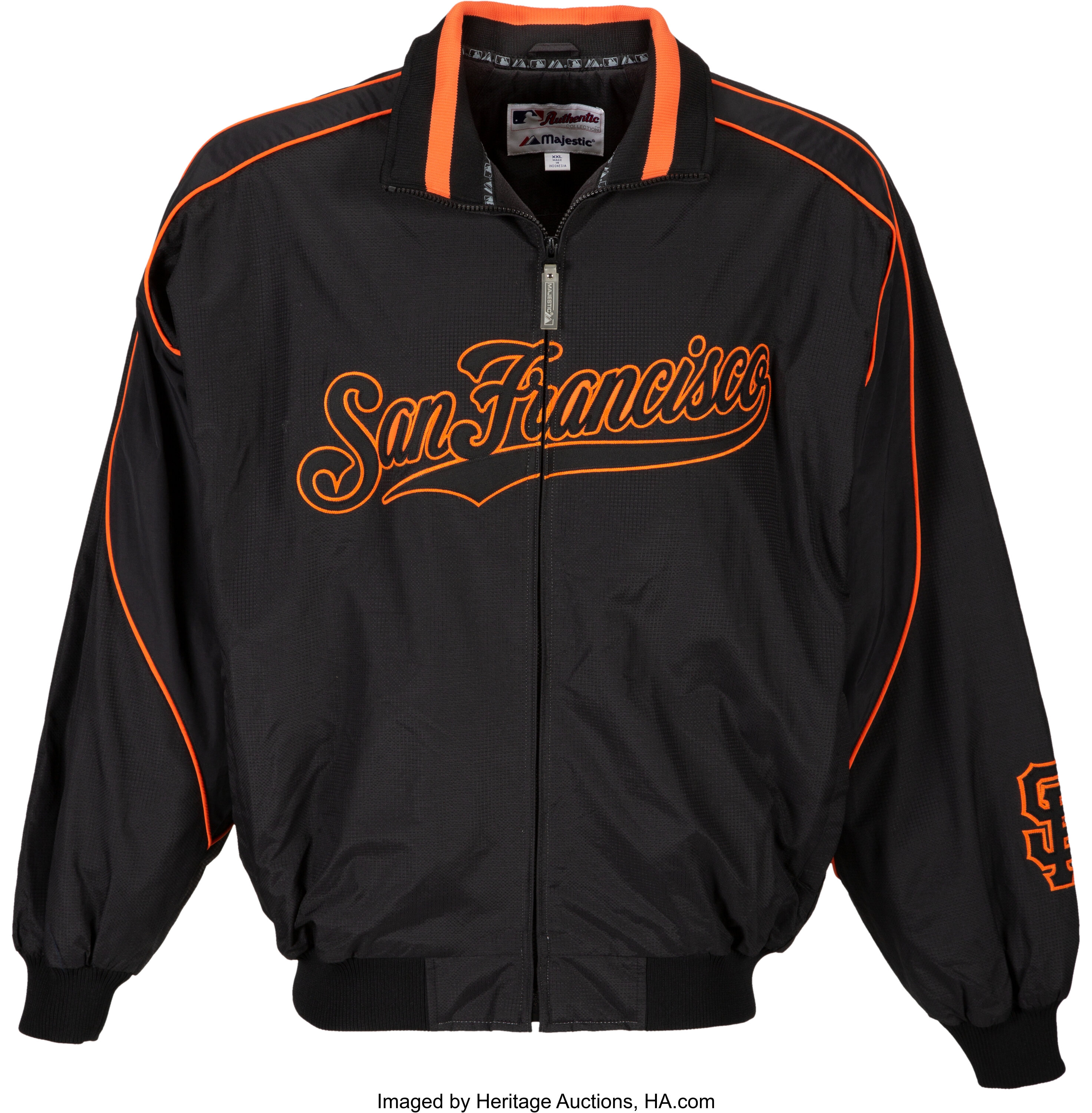 2006 Willie McCovey Worn San Francisco Giants Jacket from The