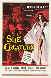 The She-Creature (American International, 1956). Folded, Very Fine+. One Sheet (27" X 41") Albert Kallis Artwo...