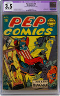 Golden Age (1938-1955):Superhero, Pep Comics #18 (MLJ, 1941) CGC Apparent VG- 3.5 Slight (C-1) Cream
to off-white pages....