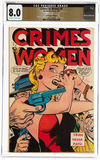 Crimes by Women #8 The Promise Collection Pedigree (Fox Features Syndicate, 1949) CGC VF 8.0 Off-white to white pages...