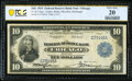 Fr. 813 $10 1915 Federal Reserve Bank Note PCGS Banknote Very Fine 20