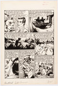 Original Comic Art:Story Page, Graham Ingels Saddle Romances #10 Story Page 4 Original Art (EC
Publ., 1950). ...