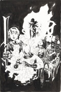 Original Comic Art:Covers, Ryan Sook B.P.R.D. Hell on Earth #118 Variant Cover Original Art
(Dark Horse, 2014)....