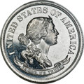 Patterns, 1870 50C Standard Silver Half Dollar, Judd-961, Pollock-1114, High
R.7, PR66 Cameo PCGS. CAC....