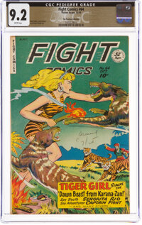 Fight Comics #64 The Promise Collection Pedigree (Fiction House, 1949) CGC NM- 9.2 White pages
