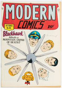 Modern Comics #90 The Promise Collection Pedigree (Quality, 1949) Condition: NM-