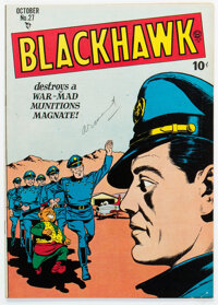 Blackhawk #27 The Promise Collection Pedigree (Quality, 1949) Condition: VF/NM