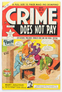 Crime Does Not Pay #79 The Promise Collection Pedigree (Lev Gleason, 1949) Condition: VF