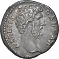 Ancients:Roman Imperial, Ancients: Aelius Caesar (AD 136-138). AR denarius (17mm, 3.01 gm,
5h). NGC Choice VF 5/5 - 3/5, edge scuffs....