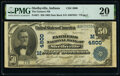 Shelbyville, IN - $50 1902 Date Back Fr. 671 The Farmers National Bank Ch. # (M)4800 PMG Very Fine 20
