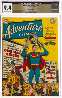 Adventure Comics #145 The Promise Collection Pedigree (DC, 1949) CGC NM 9.4 Off-white to white pages