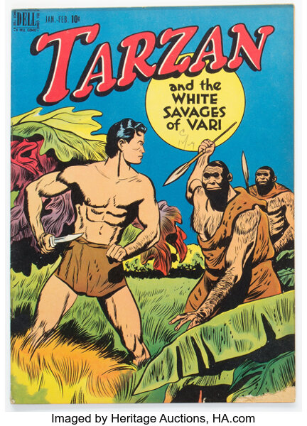 Golden Age (1938-1955):Adventure, Tarzan #1 The Promise Collection Pedigree (Dell, 1948) Condition: VG/FN....