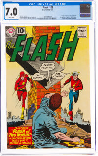 The Flash #123 (DC, 1961) CGC FN/VF 7.0 White pages