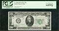 Small Size:Federal Reserve Notes, Fr. 2055-D* $20 1934A Federal Reserve Star Note. PCGS Very Choice
New 64PPQ.. ...