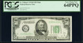 Fr. 2106-G $50 1934D Federal Reserve Note. PCGS Very Choice New 64PPQ
