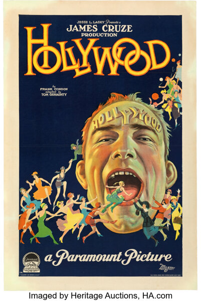 Movie Posters:Comedy, Hollywood (Paramount, 1923). Very Fine- on Linen. ...
