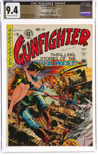 Gunfighter #11 The Promise Collection Pedigree (EC, 1949) CGC NM 9.4 Off-white to white pages