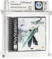 Final Fantasy VII - Wata 9.8 B+ Sealed [Realistic Violence, First Production], PS1 Squaresoft 1997 USA