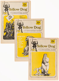 Yellow Dog Tabloid #1-12 Group of 10 (Print Mint, 1968-69) Condition: Average FN+.... (Total: 10 Comic Books)