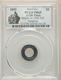 1852 PG$1 Gold Dollar, Judd-138 Thick, Pollock-165, Low R.7 PR65 PCGS....(PCGS# 11581)