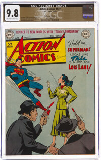 Action Comics #137 The Promise Collection Pedigree (DC, 1949) CGC NM/MT 9.8 Off-white to white pages