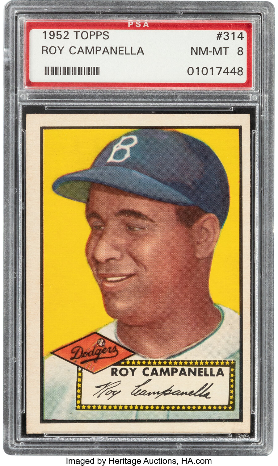 1952 Topps Roy Campanella #314 PSA NM-MT 8