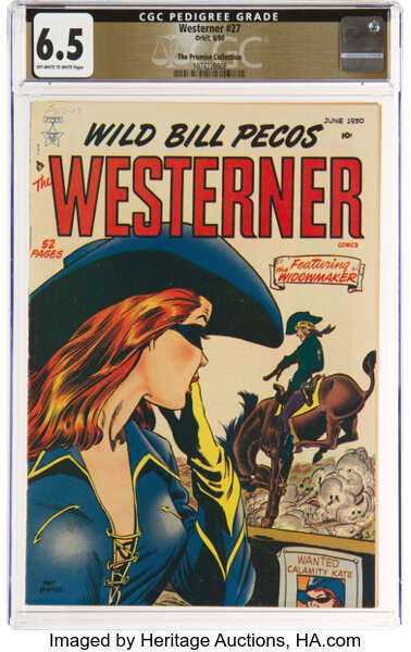 Golden Age (1938-1955):Western, The Westerner (Wild Bill Pecos) #27 The Promise Collection...