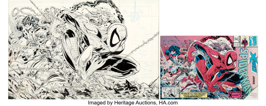 Original Comic Art:Covers, Todd McFarlane Spider-Man