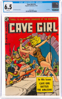 Cave Girl #13 (Magazine Enterprises, 1954) CGC FN+ 6.5 White pages