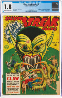 Silver Streak Comics #6 (Lev Gleason, 1940) CGC GD- 1.8 Cream to off-white pages