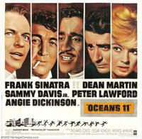 Ocean's 11 (Warner Brothers, 1960). Six Sheet (81" X 81"). Frank Sinatra, Dean Martin, Sammy Davis Jr., Peter...