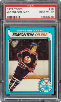 1979 Topps Wayne Gretzky Rookie #18 PSA Gem Mint 10 - Population Two!