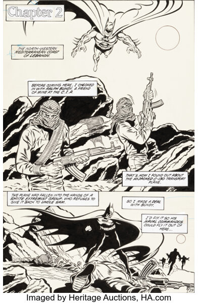 Original Comic Art:Story Page, Jim Aparo Batman #426 "A ...