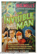 Autographs, “The Invisible Man”, Acrylic Painting, George Zoldak, c. 1980
