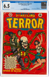 Startling Terror Tales #11 (Star Publications, 1952) CGC FN+ 6.5 Off-white to white pages