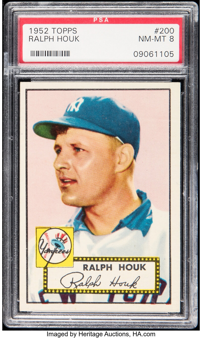 1952 Topps Ralph Houk #200 PSA NM-MT 8