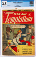 Teen-Age Temptations #7 (St. John, 1954) CGC VG- 3.5 Off-white pages