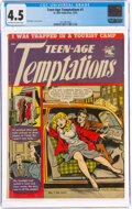 Teen-Age Temptations #1 (St. John, 1952) CGC VG+ 4.5 Off-white to white pages