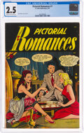 Pictorial Romances #7 (St. John, 1951) CGC GD+ 2.5 Cream to off-white pages