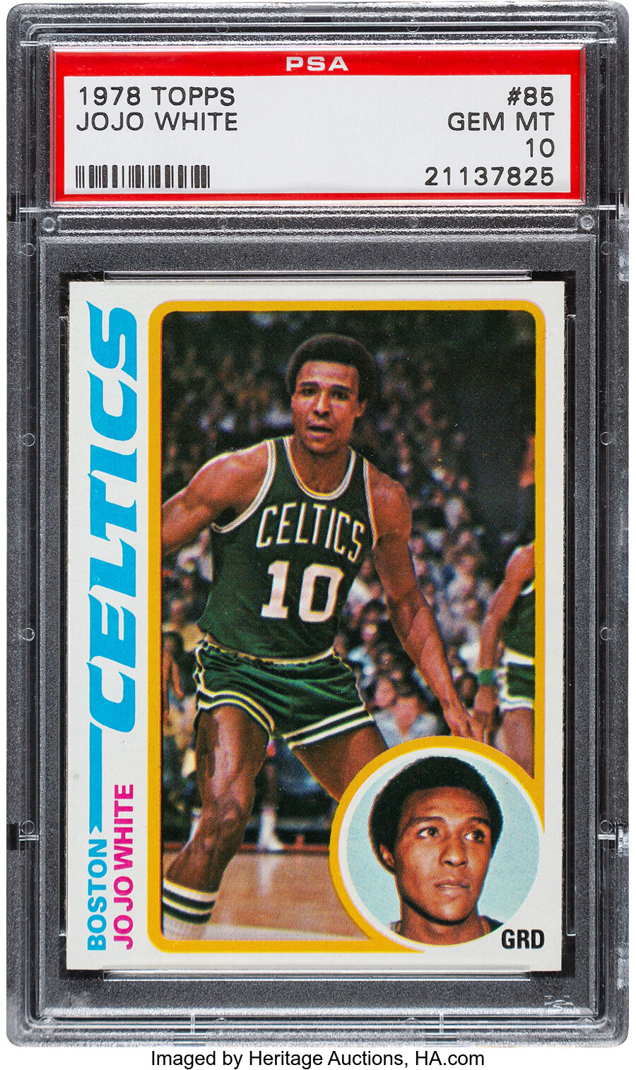 1978 Topps Jo Jo White #85 PSA Gem Mint 10